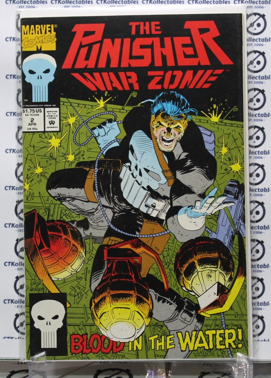 THE PUNISHER WAR ZONE # 2 VF MARVEL 1992