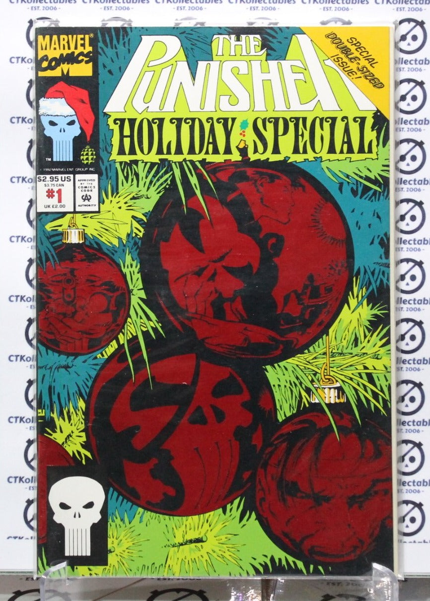 THE PUNISHER # 1 HOLIDAY SPECIAL NM MARVEL 1992 IT'S CHRISTMAS IN JULY !!