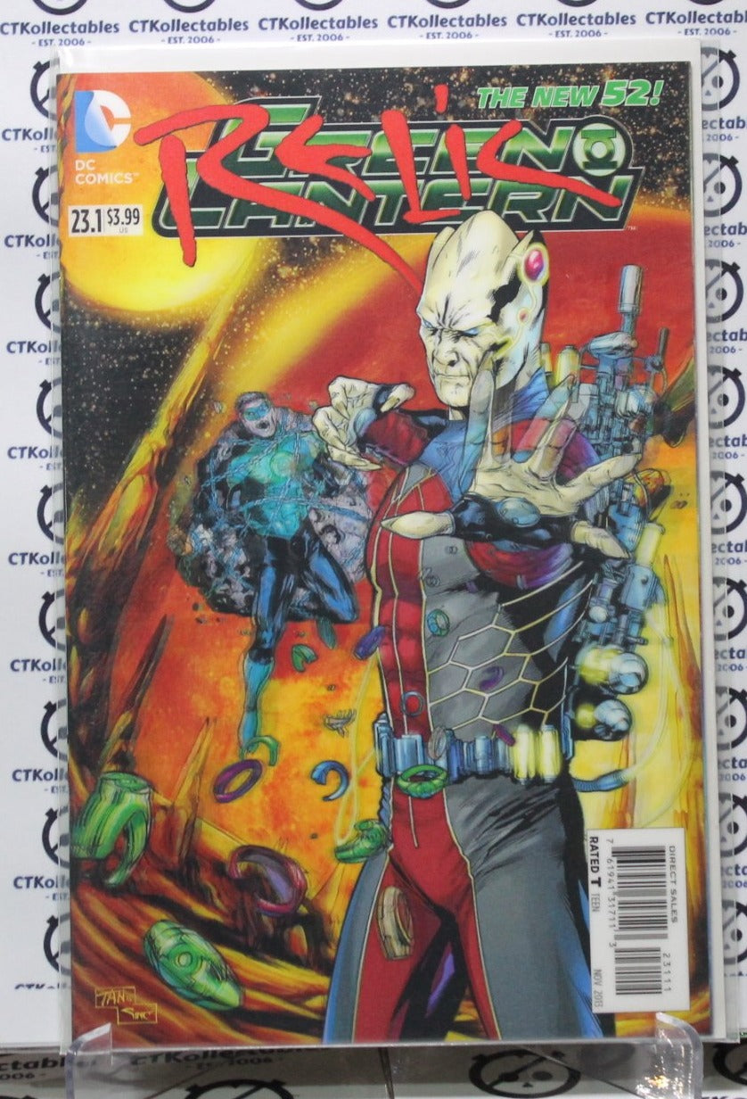 RELIC # 1 GREEN LANTERN DC COMICS # 23.1 COMIC BOOK 3D COVER VARIANT 2013