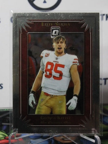 2019 PANINI DONRUSS OPTIC GEORGE KITTLE # ES-26 ELITE SERIES NFL SAN FRANCISCO 49ERS GRIDIRON CARD