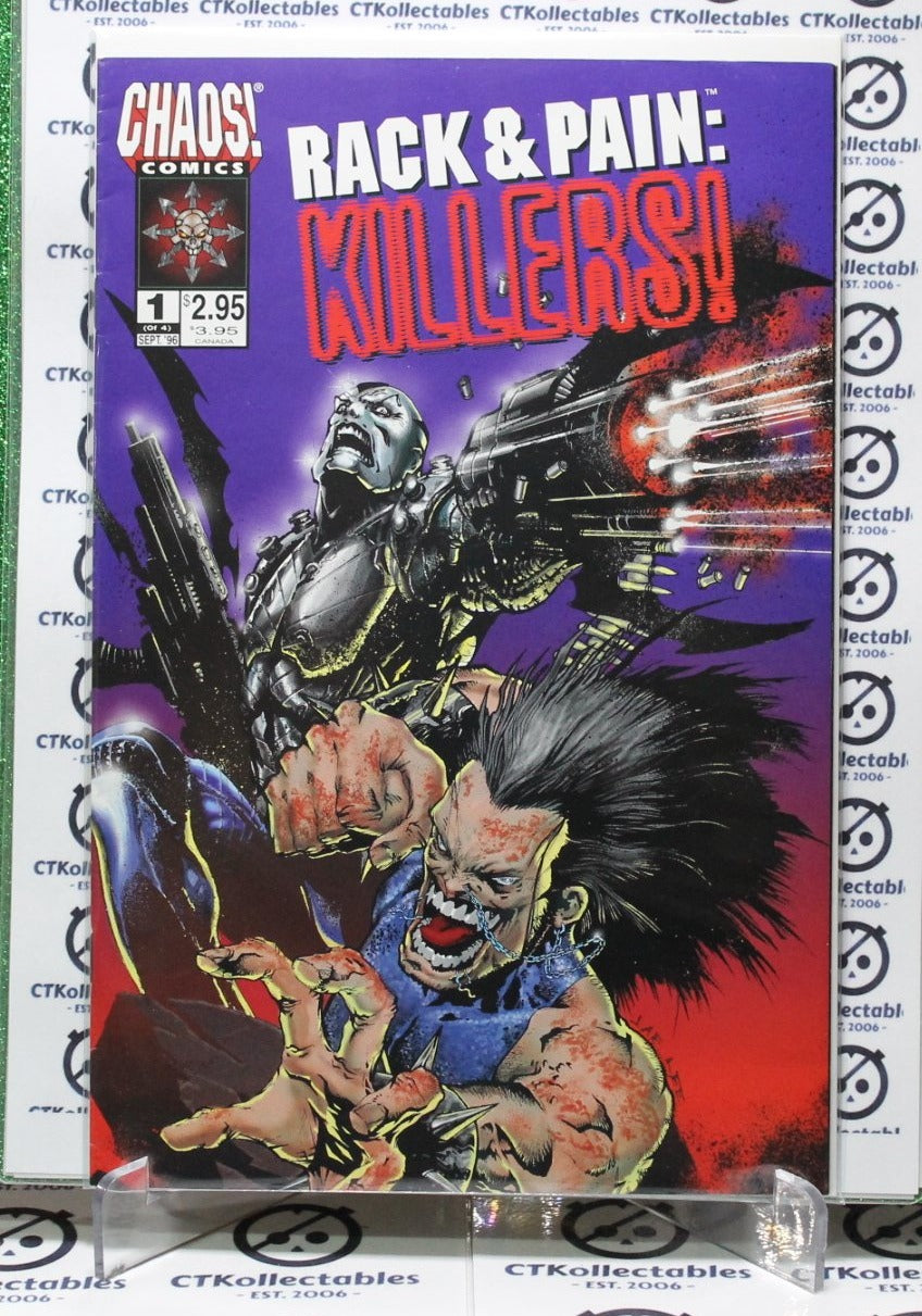 RACK & PAIN: KILLERS # 1 VF CHAOS COMICS COMIC BOOK 1996