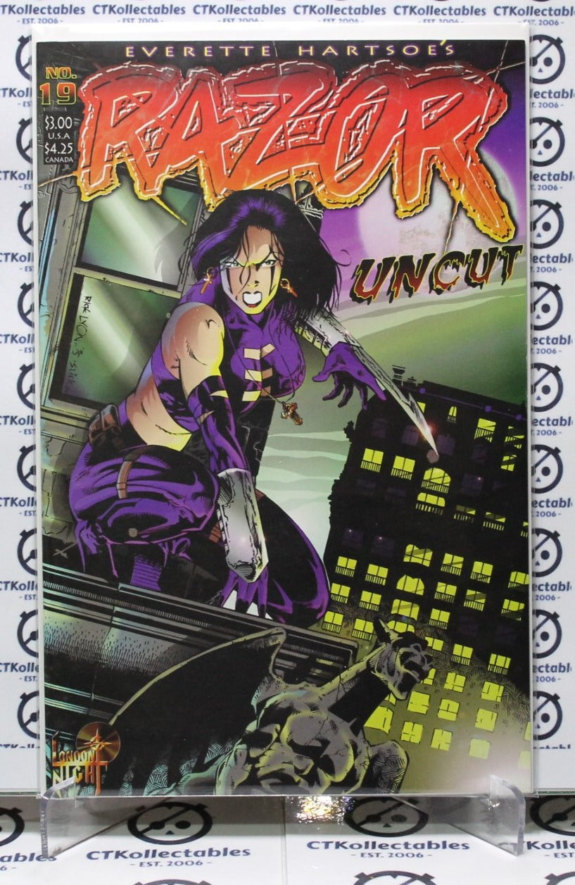 RAZOR # 19 UNCUT NM LONDON NIGHT COMICS COMIC BOOK 1996