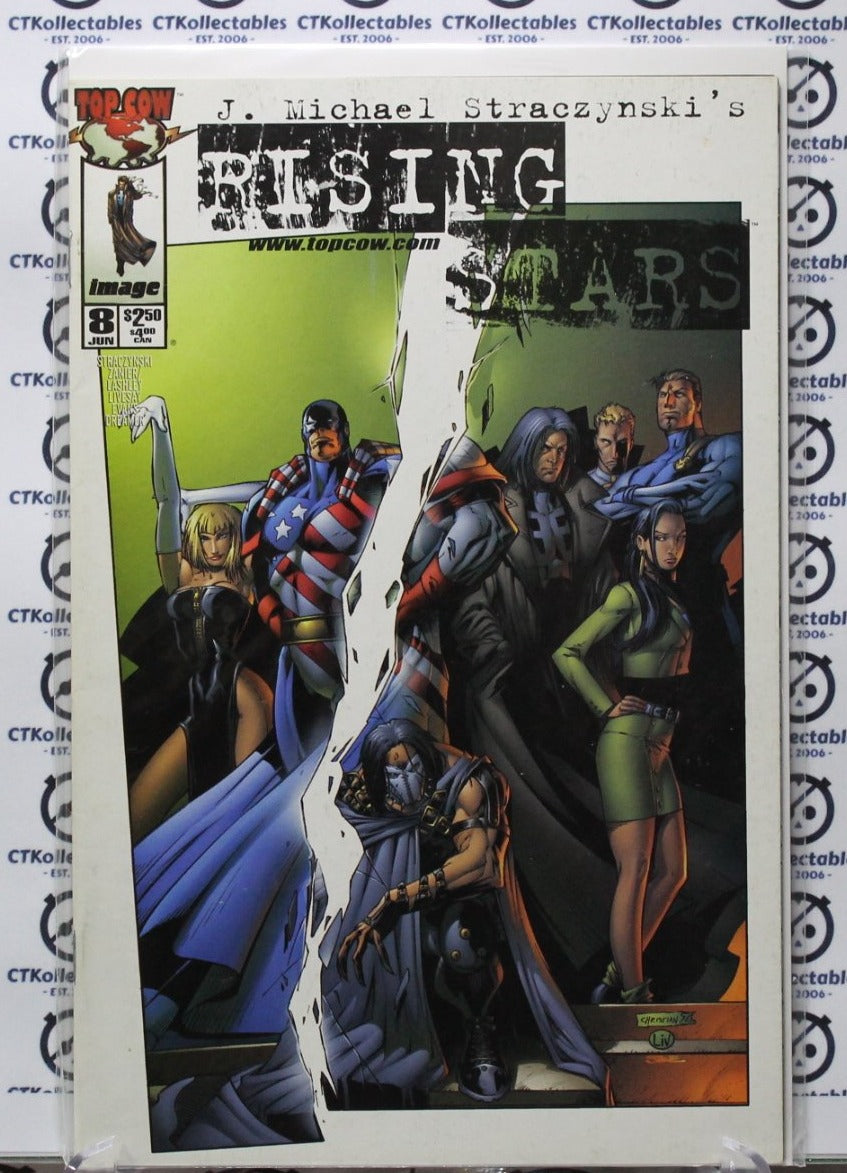 RISING STARS # 8 TOPCOW / IMAGE COMIC BOOK NM/VF 2000