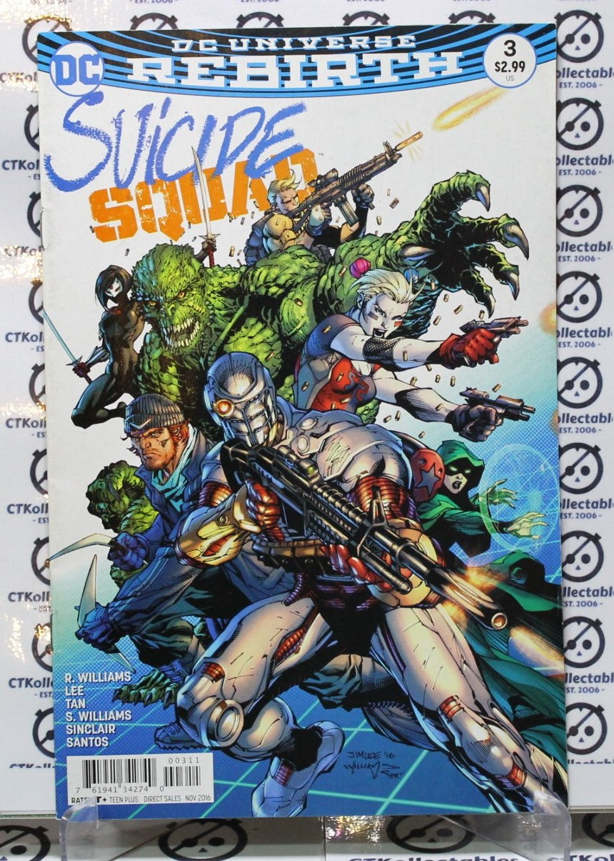 SUICIDE SQUAD # 4 REBIRTH NM DC UNIVERSE COMIC BOOK 2016