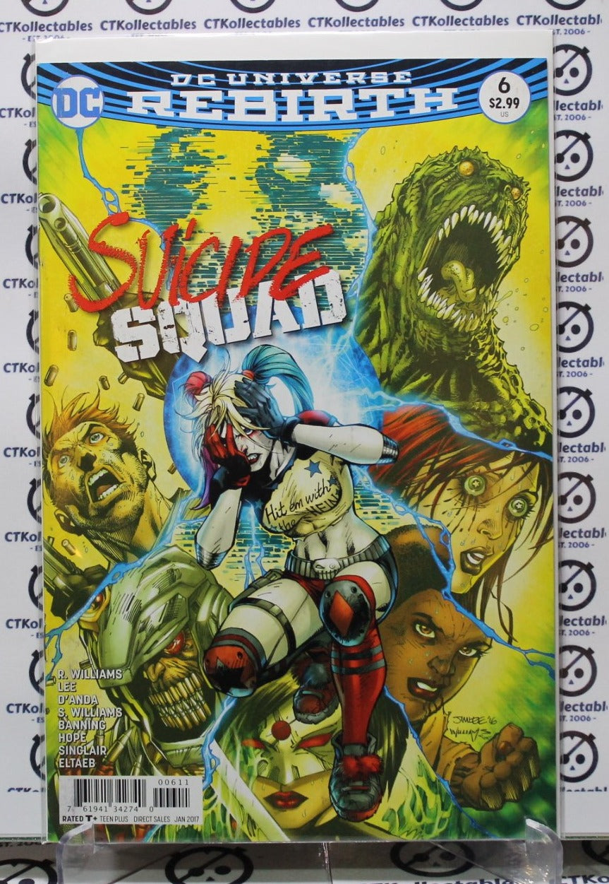 SUICIDE SQUAD # 6 REBIRTH NM DC UNIVERSE COMIC BOOK 2017