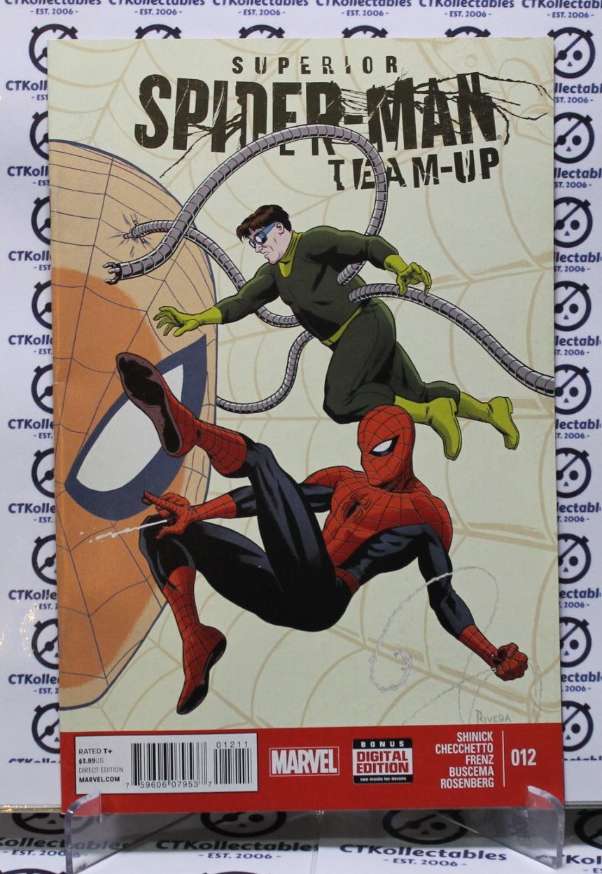 SUPERIOR SPIDER-MAN # 012 TEAM-UP NM / VF MARVEL COMIC BOOK 2014