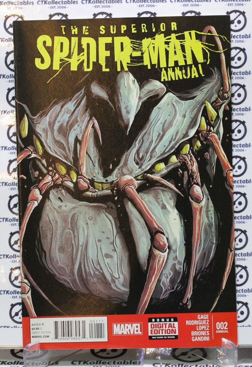 THE SUPERIOR SPIDER-MAN # 002 ANNUAL NM / VF MARVEL COMIC BOOK 2014