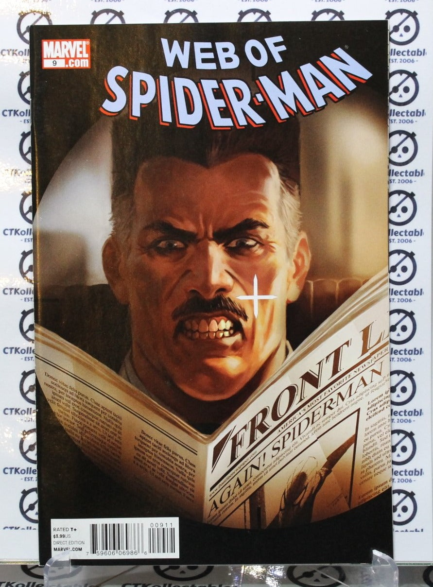 WEB OF SPIDER-MAN # 9 NM / VF MARVEL COMIC BOOK 2010