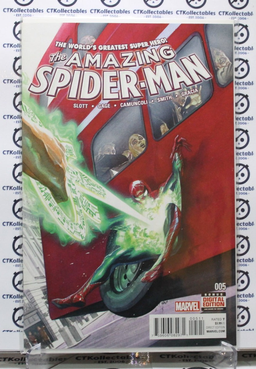 THE AMAZING SPIDER-MAN # 005 MARVEL COMIC BOOK NM 2016