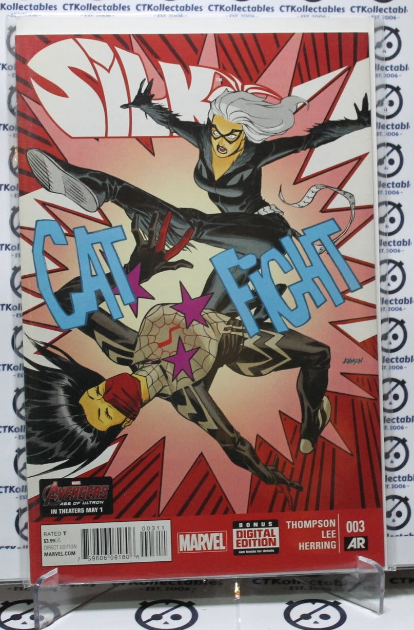 SILK # 003 CAT FIGHT MARVEL COMICS NM 2016
