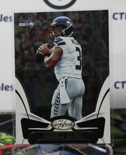 2018 PANINI CERTIFIED RUSSELL WILSON # 83 NFL SEATTLE SEAHAWKS GRIDIRON CARD