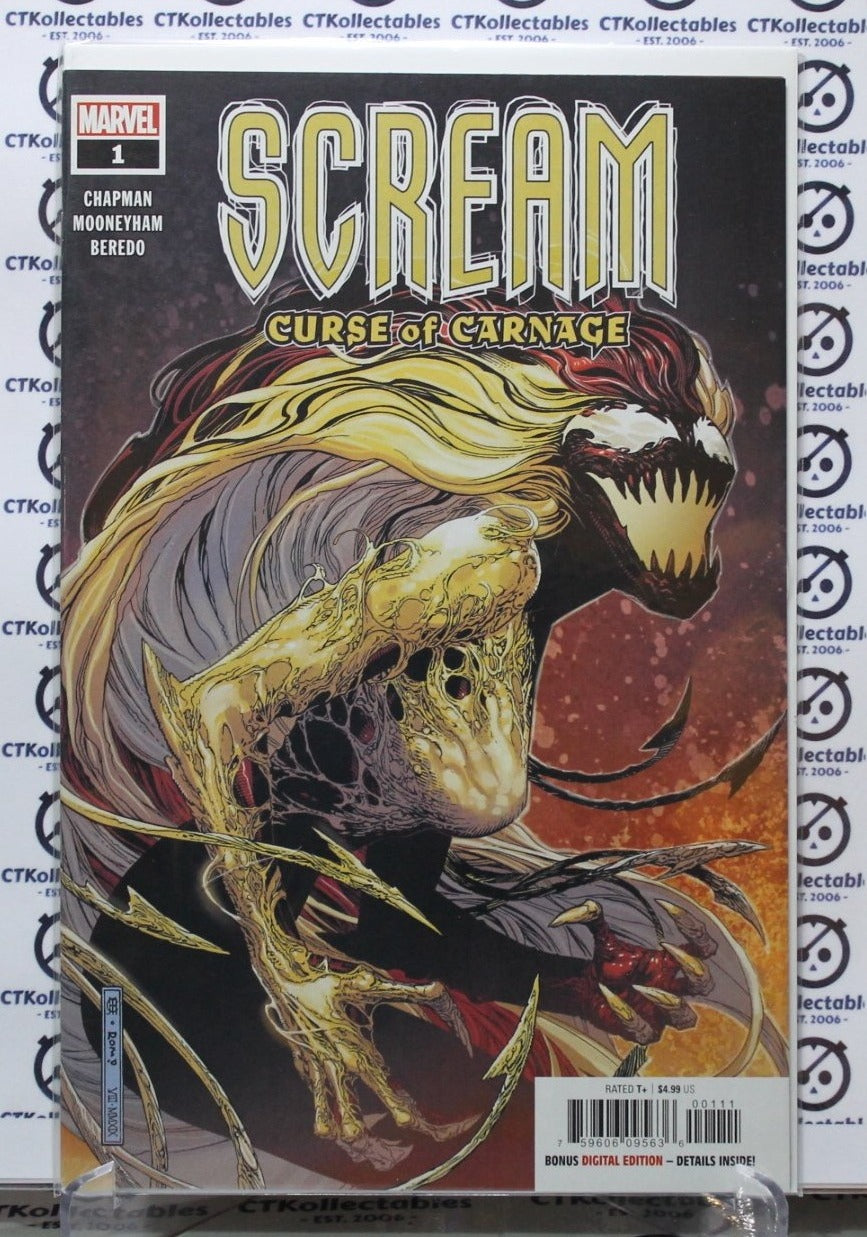 SCREAM # 1 CURSE OF CARNAGE MARVEL COMICS NM 2020