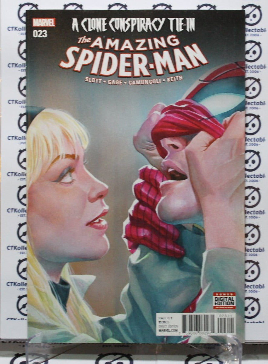 THE AMAZING SPIDER-MAN # 023 CLONE CONSPIRACY MARVEL COMIC BOOK NM 2017