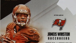 2015 PANINI PRIZM JAMEIS WINSTON # RR1 ROOKIE DIE CUT SILVER PRIZM NFL TAMPA BAY BUCCANEERS GRIDIRON CARD