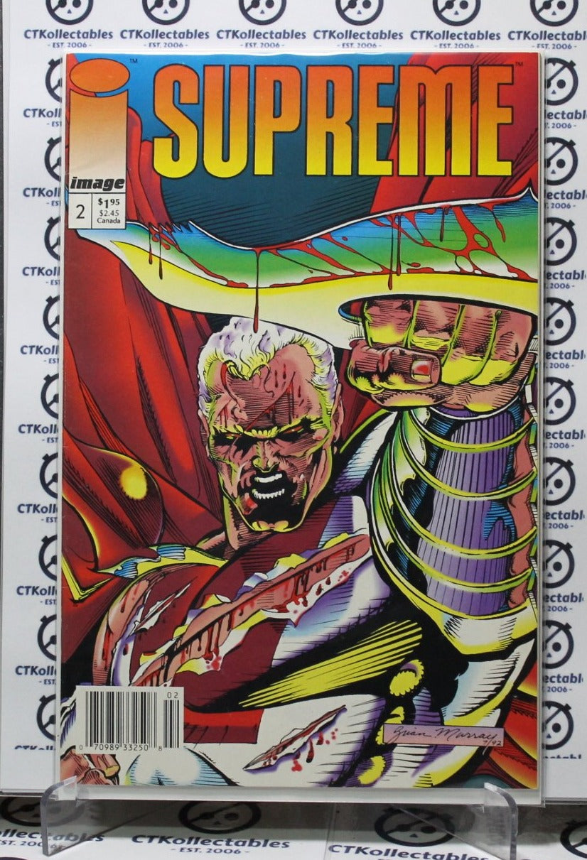 SUPREME # 2 VF IMAGE COLLECTABLE COMIC BOOK 1992