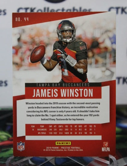 2019 PANINI PRESTIGE JAMEIS WINSTON # 44 NFL TAMPA BAY BUCCANEERS GRIDIRON CARD