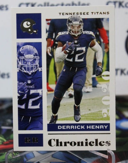 2020 PANINI CHRONICLES DERRICK HENRY # 96 NFL TENNESSEE TITANS GRIDIRON CARD