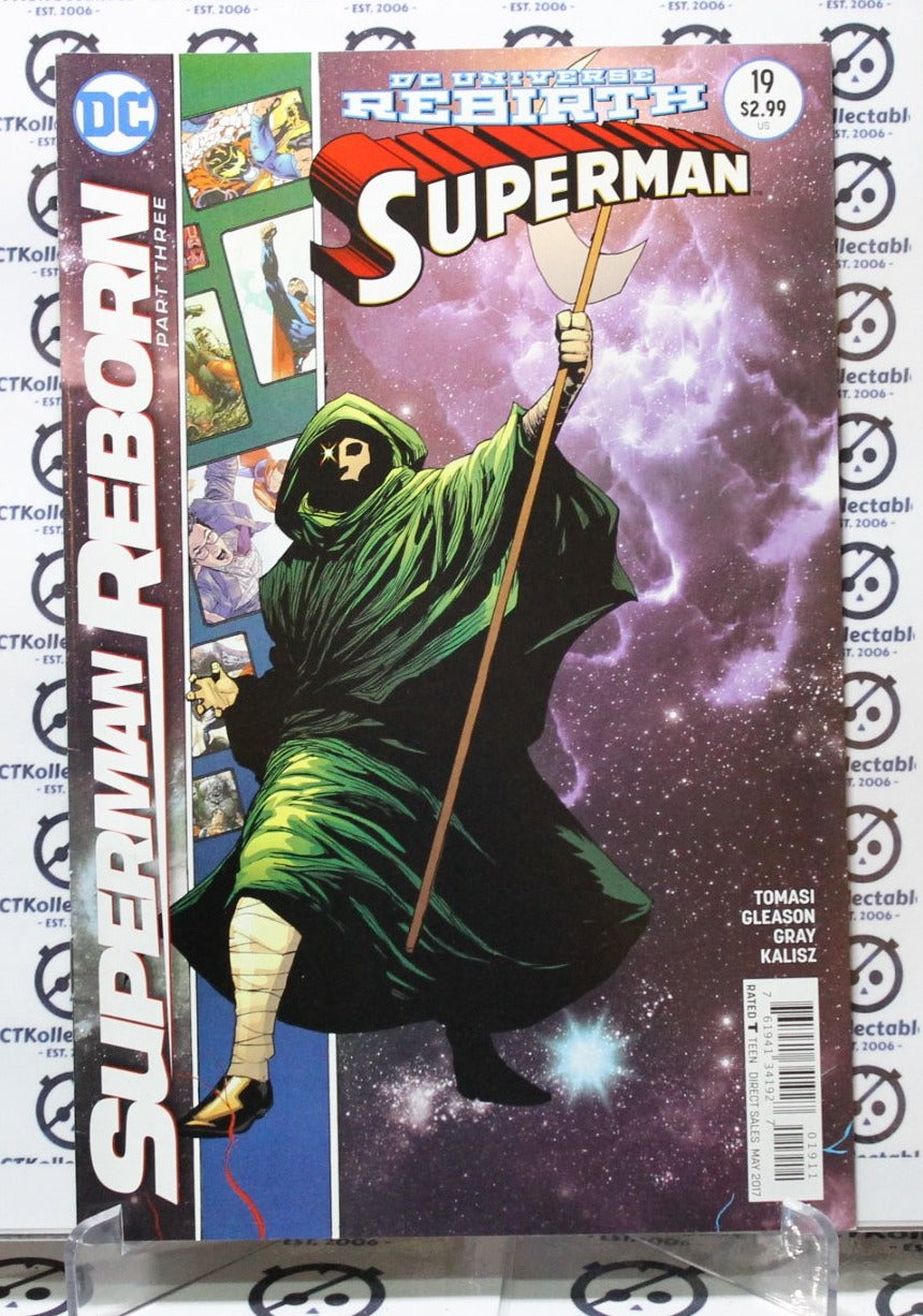 SUPERMAN # 19 NM REBORN DC UNIVERSE REBIRTH COMIC BOOK 2017