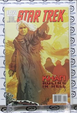 STAR TREK # 4 KHAN RULING IN HELL NM / VF IDW COMIC BOOK 2010