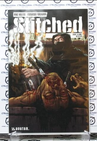 STITCHED # 13 VARIANT GORE NM AVATAR HORROR COMIC BOOK 2013