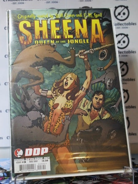SHEENA QUEEN OF THE JUNGLE # 3 DDP COMIC BOOK 2007