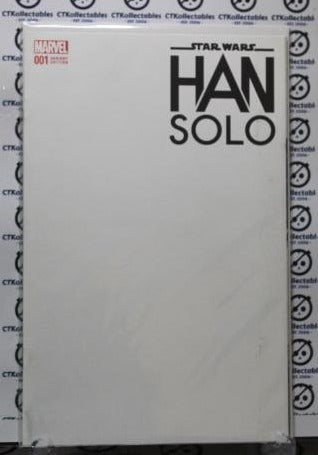 STAR WARS HAN SOLO # 1 VARIANT BLANK COVER NM MARVEL COMIC BOOK 2018