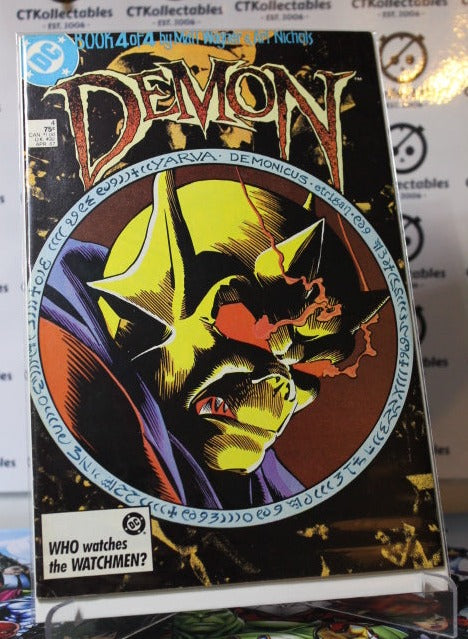 DEMON # 4 MINI SERIES DC COMICS COMIC BOOK 1987