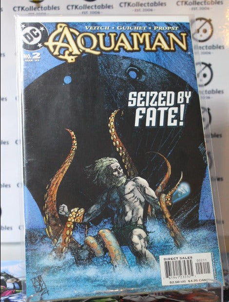AQUAMAN # 2 SEIZED BY FATE DC COMIC BOOK 2003
