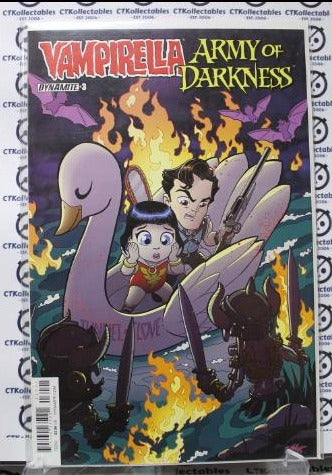 VAMPIRELLA ARMY OF DARKNESS # 3 DYNAMITE COMICS VARIANT 2015