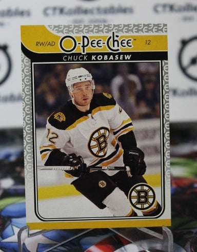 2009-10 O-PEE-CHEE CHUCK KOBASEW # 98 BOSTON BRUINS NHL HOCKEY CARD