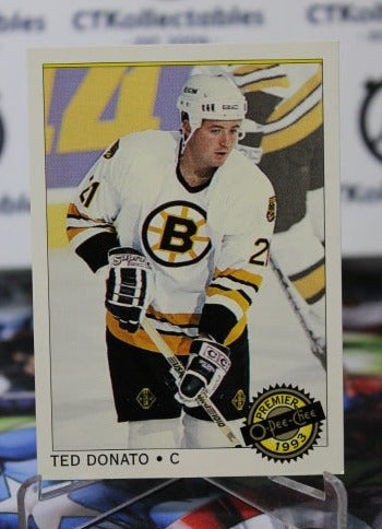 1992-93 O-PEE-CHEE PREMIER TED DONATO # 30 BOSTON BRUINS NHL HOCKEY CARD