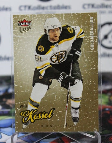 2008-09 FLEER ULTRA PHIL KESSEL # 12 GOLD MEDALLION BOSTON BRUINS NHL HOCKEY CARD