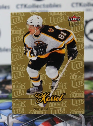 2007-08 FLEER ULTRA PHIL KESSEL # 182 ROOKIE BOSTON BRUINS NHL HOCKEY CARD