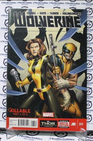 WOLVERINE # 011 KILLABLE VF MARVEL COMICS 2014