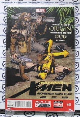 WOLVERINE AND THE X-MEN # 026 BROTHER DOG NM MARVEL COMICS 2013