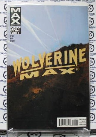 WOLVERINE MAX # 8 NM MARVEL COMICS EXPLICIT CONTENT 2013