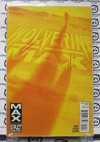 WOLVERINE MAX # 10 NM MARVEL COMICS EXPLICIT CONTENT 2013