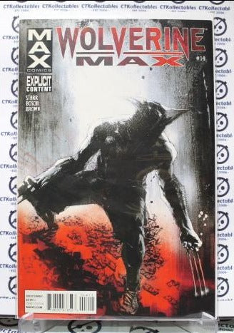 WOLVERINE MAX # 14 VF MARVEL COMICS EXPLICIT CONTENT 2014