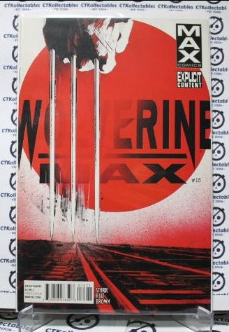 WOLVERINE MAX # 15 NM MARVEL COMICS EXPLICIT CONTENT 2014