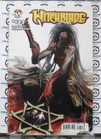 WITCHBLADE # 123 VF COMIC BOOK IMAGE / TOP COW SEXY HORROR 2008