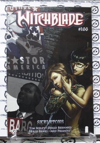 WITCHBLADE # 166 VARIANT VF COMIC BOOK IMAGE / TOP COW SEXY HORROR 2013
