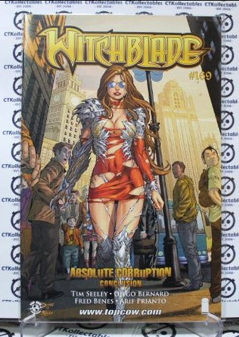 WITCHBLADE # 169 VARIANT VF COMIC BOOK IMAGE / TOP COW SEXY HORROR 2013