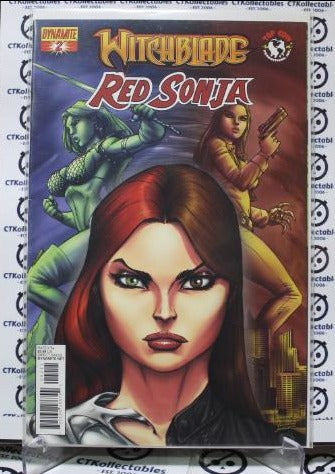 WITCHBLADE RED SONJA # 2 VF DYNAMITE COMIC BOOK SEXY HORROR 2012