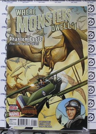 WHERE MONSTERS DWELL # 1 MARVEL NM COMIC BOOK 2015