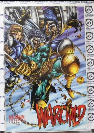 WARCHILD # 4 VF MAXIMUM PRESS COMIC BOOK 1995