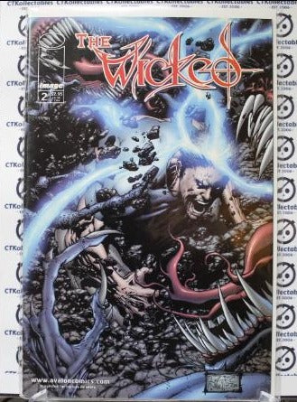 THE WICKED # 2 NM / VF IMAGE COMICS COMIC BOOK 1999
