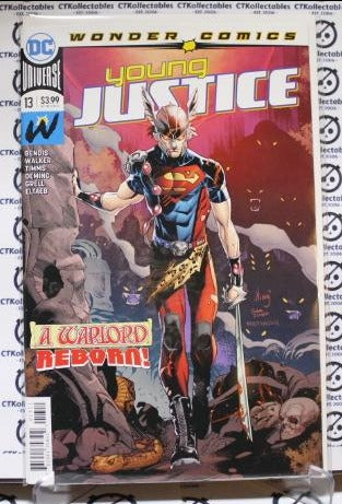 YOUNG JUSTICE # 13 A WARLORD REBORN WONDER COMICS DC UNIVERSE NM 2019
