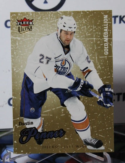 2008-09 FLEER DUSTIN PENNER # 155 EDMONTON OILERS HOCKEY CARD