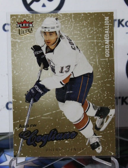 2008-09 FLEER ANDREW COGLIANO # 156 ROOKIE EDMONTON OILERS HOCKEY CARD
