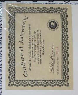 X-MEN CHRONICLES # 2 SIGNED HOWARD MACKIE 124/750 VF/NM MARVEL COMICS 1995